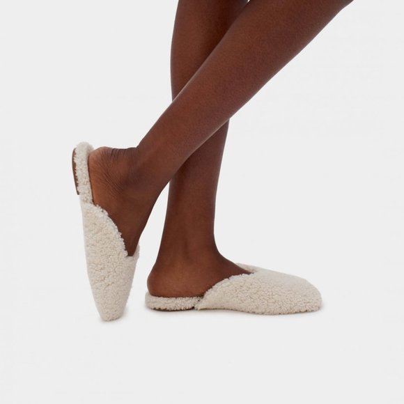 Sleeper Cream Sheepskin Slippers